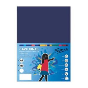 CARTULINA A-4 180gr. (Pvp.100-H) (Azul-Marino)