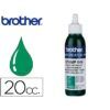 TINTA PREENTINTAR SELLOS Brother 20cc. (Verde)