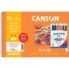 BLOCS DIBUJO BASIK A-4+ 150gr 20-H c/ESPIRAL Liso +12 Crayon