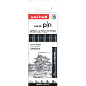 ROTULADOR CALIBRADO UniBall PIN-200 0,1 a 0.9 Lettering 5-Se