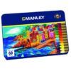 CERAS MANLEY ESTUCHE 60-Colores (Uso Escolar)