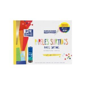 BLOC MANUALIDADES Oxford A-4 SURTIDO 42-H +1 PEGAMTO 21gr.