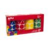 GOMETS ESCOLAR ROLLO Geometricos XL (Pack-4)