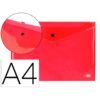 SOBRE Polip. A-4 C/BROCHE (Udad) (Rojo)