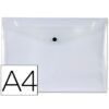 SOBRE Polip. A-4 C/BROCHE (Udad) (Transparente)