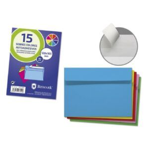 SOBRES COLORES 120x165 COMERCIAL (Pvp.B/15u.)