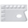 PALETA PLASTICO RECTANGULAR 25x17 9-Posillos