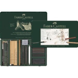 LAPICES MONOCHROME Faber-Castell PITT 33-Piezas