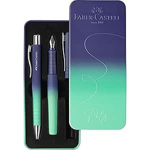 BOLIGRAFO Y PLUMA Faber-Castell BUZZING BLUE