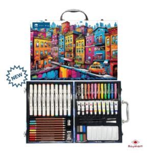 MALETIN ARTISTA 30x23x5 53 pzas HOUSES