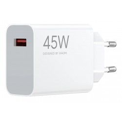 CARGADOR CORRIENTE Xiaomi 45W QC3.0-USB-A Carga Rapida