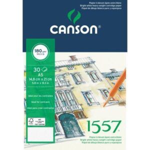 BLOCS Canson CAN1557 DESS A-5 30-H 180gr.