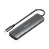 HUB 6 en 1 USB-C 1xHDMI - 3xUSB-A - 1xSD - 1xMicroSD