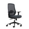 SILLA OQONOS CHERG 002 ERGONOMICA GRIS/NEGRA