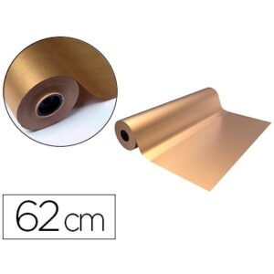 PAPEL Para REGALO "Rollo" 62ctm x 80m METALIZADO ORO