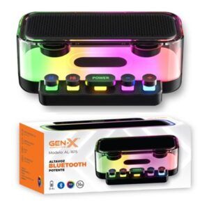 ALTAVOZ BLUETOOTH 14W CON LED RGB AL-1615 GEN-X