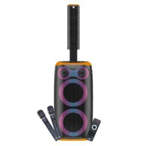 ALTAVOZ KARAOKE COOLSOUND BLAST PUMP 2.1 2X6.5" + 5xTWEETERS 550W NARANJA