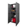 ARMARIO ALTO CON ESTANTES AJUSTABLES 680X370X1630MM ARTPLAST