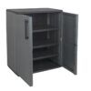 ARMARIO BAJO DE MEDIA ALTURA ESTANTE REGULABLE 680X370X840MM ARTPLAST
