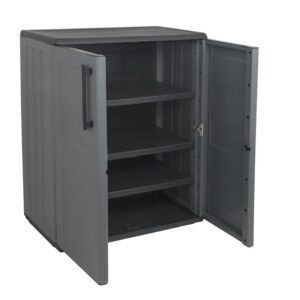 ARMARIO BAJO DE MEDIA ALTURA ESTANTE REGULABLE 680X370X840MM ARTPLAST
