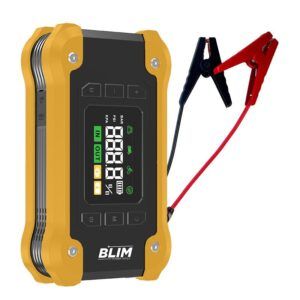 ARRANCADOR BATERIAS 4 EN 1 CON COMPRESOR Y POWERBANK 16.000 MAH BLIM