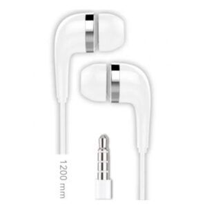 AURICULARES INTRAUDITIVOS CON MICROFONO 3.5 BLANCOS TECH ONE