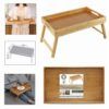 BANDEJA BAMBU PARA CAMA 44X27X5.5-22.5CM