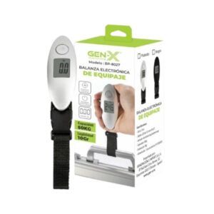 BASCULA PARA EQUIPAJES HASTA 50KG GRADUACION 0.10GR GENX