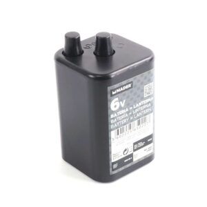 BATERÍA 6V PARA LINTERNAS DE SEÑALIZACION LED MADER