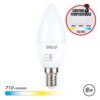 BOMBILLA LED C37 | 8W | 710LM | E14 | LUZ CALIDA/BLANCA/FRIA | ELBAT