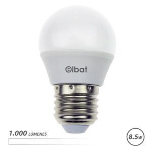 BOMBILLA LED G45 | 8.5W | 1000LM | E27 | LUZ BLANCA | ELBAT