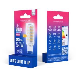BOMBILLA LED G9 6.2W 690 LUMEN LUZ FRIA FOREVER