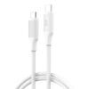 CABLE TIPO C A TIPO C 1METRO NBQ265B BLANCO 60W XO