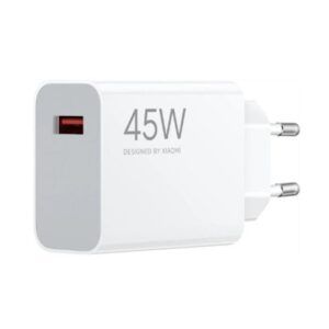 CARGADOR DE PARED 45W QC3.0 - USB-A | CARGA RAPIDA BLANCO XIAOMI