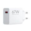 CARGADOR DE PARED 67W HIPERCARGA USB-A BLANCO XIAOMI