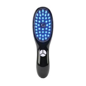 CEPILLO PARA MASAJE DE CABEZA CON FUNCION VAPOR Y LUZ NEGRO MARIELLE