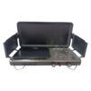 COCINA DE GAS PORTATIL PREMIUM OUTDOOR PLANCHA + DOBLE QUEMADOR MUVIP
