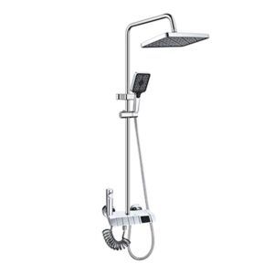 COLUMNA DE DUCHA SEL. BOTON DISPLAY CROMADA FONTASTOCK