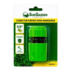 CONECTOR RAPIDO PARA MANGUERA 5/8" SUNGARDEN
