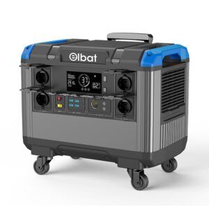 ESTACIÓN DE ENERGÍA PORTÁTIL 3000W - 840.000MAH ELBAT