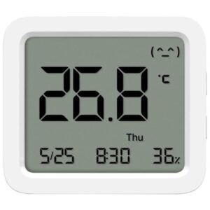 ESTACION METEOROLOGICA TEMPERATURA | HUMEDAD | RELOJ | BLANCO XIAOMI
