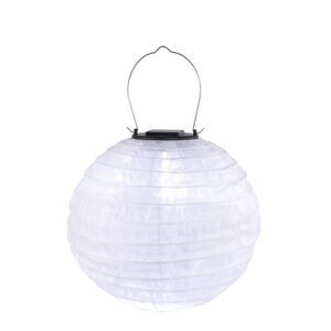 FAROL SOLAR LED REDONDO EXTERIOR BLANCO 3000K