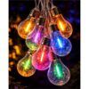 GUIRNALDA DE 10 BOMBILLAS LED MULTICOLOR 4 METROS SOLAR FOREVER