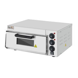 HORNO DE PIZZA ELÉCTRICO PROFESIONAL 1 CÁMARA 2000W CHEF PRO