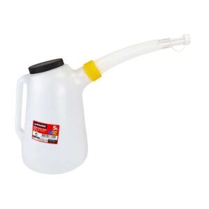 JARRA MEDIDORA 5 LITROS PARA ACEITE CON PUNTA FLEXIBLE