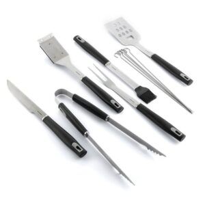 KIT DE 6 UTENSILIOS PARA BARBACOA CON MALETIN