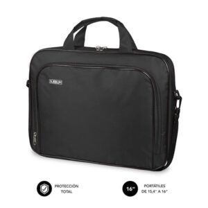 MALETIN PORTATIL SUBBLIM OXFORD 15.4"- 16" NEGRO