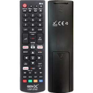 MANDO UNIVERSAL PEQUEÑO PARA TELEVISORES LG LGG-2102 GEN-X