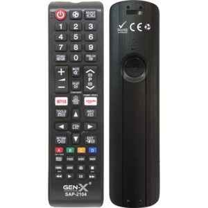 MANDO UNIVERSAL PEQUEÑO PARA TELEVISORES SAMSUNG SAP-2104 GEN-X