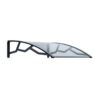 MARQUESINA PE100100T POLICARBONATO TRANSPARENTE 965X985X282 MM ARTPLAST